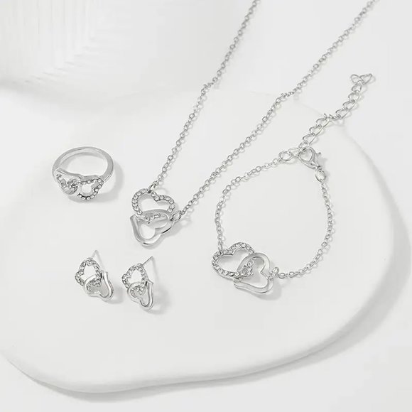Jewelry - 5pcs Jewelry Set, Gift For Mom/Girlfriend